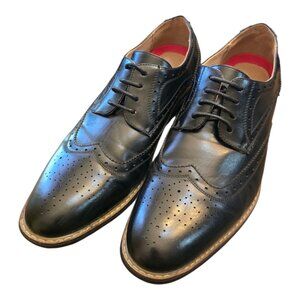 Men's BRUNO MARC Leather Brogue Oxford Derby Shoes sz 11